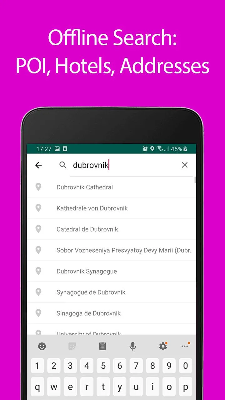 Dubrovnik Offline Map and Trav | Indus Appstore | Screenshot