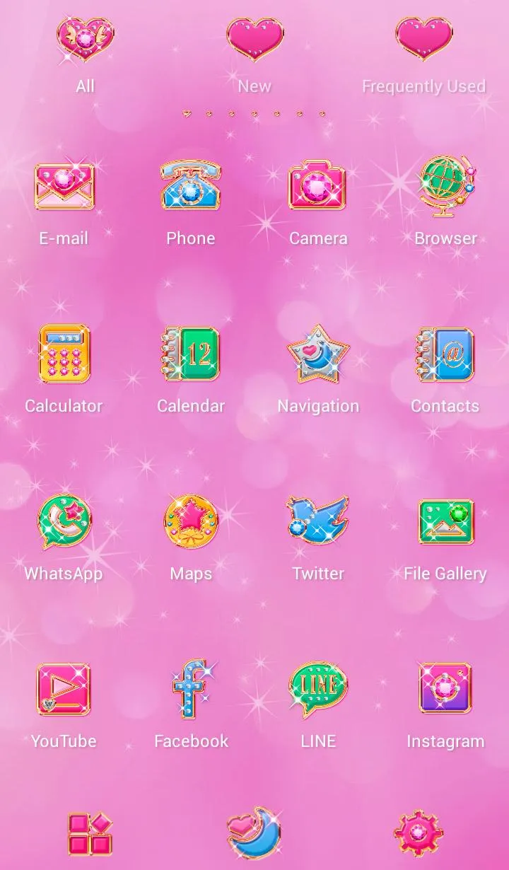 Princess Icons Theme +HOME | Indus Appstore | Screenshot