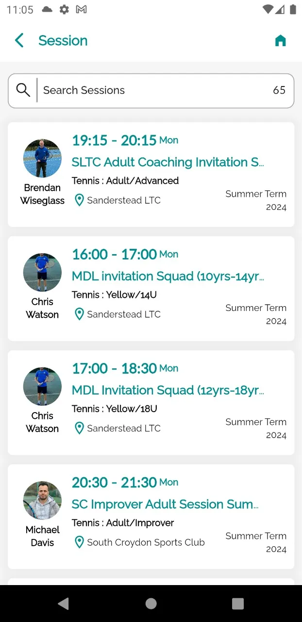 MDL Coaching Tennis | Indus Appstore | Screenshot