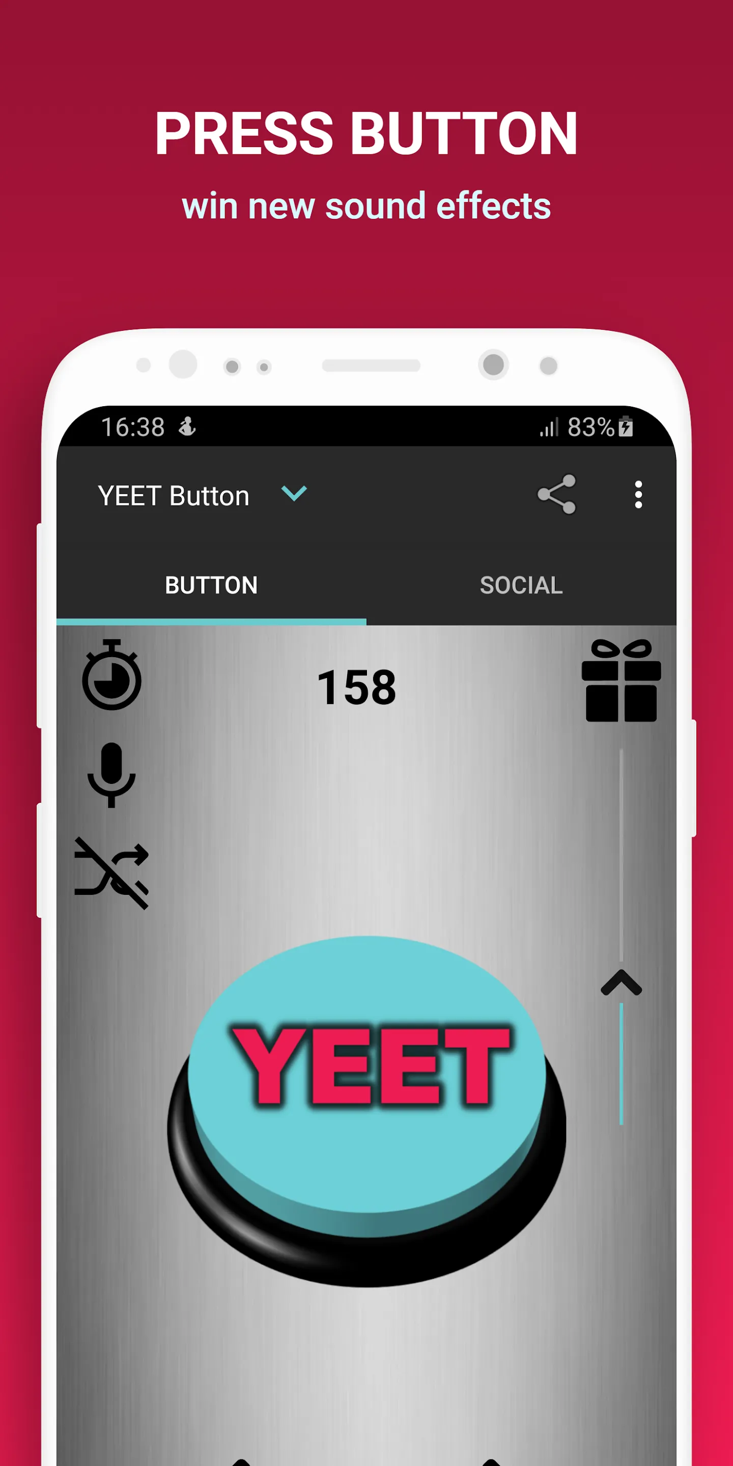 YEET Sound Button | Indus Appstore | Screenshot