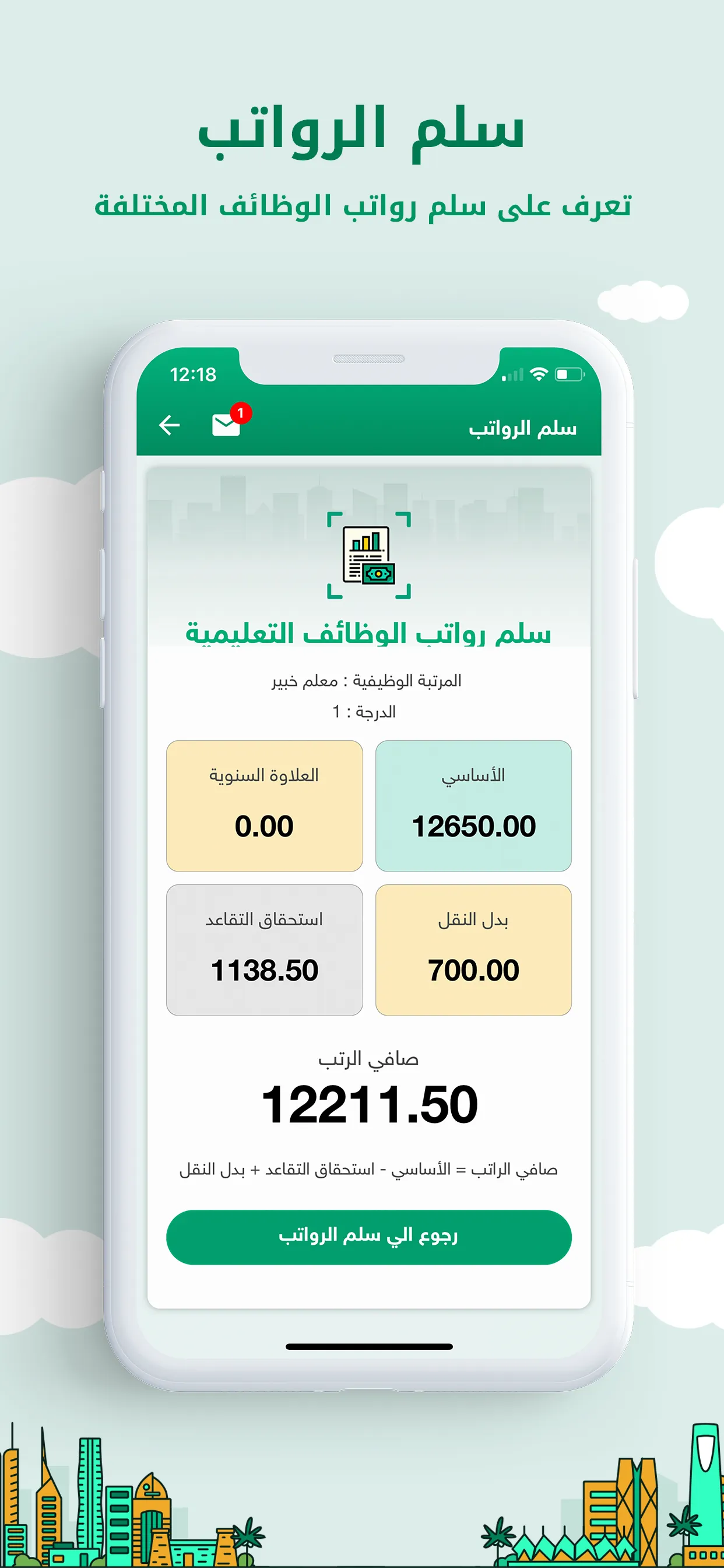 رواتب السعودية | Indus Appstore | Screenshot