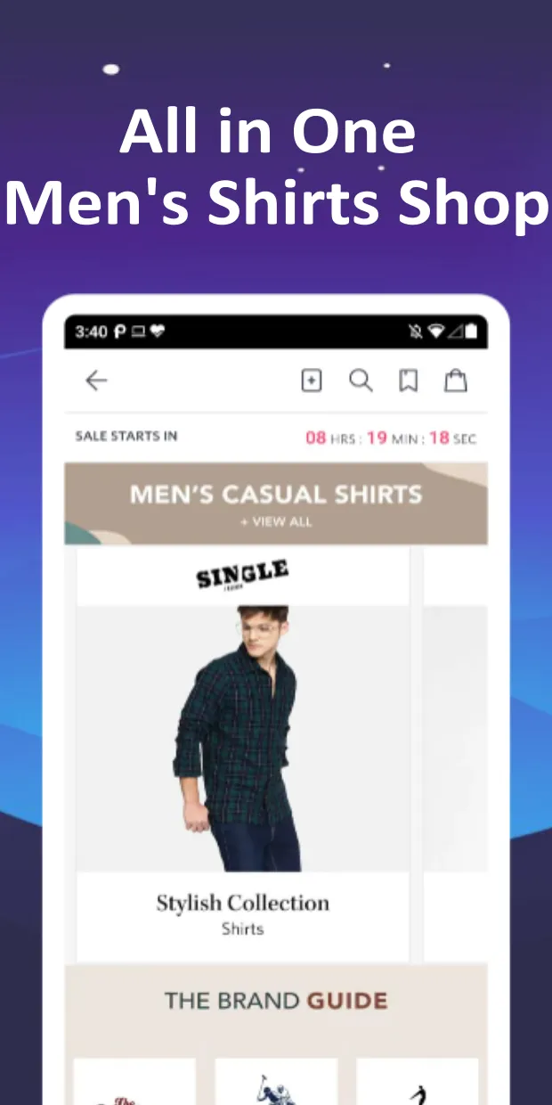 Men Shirts - Men Clothing Onli | Indus Appstore | Screenshot