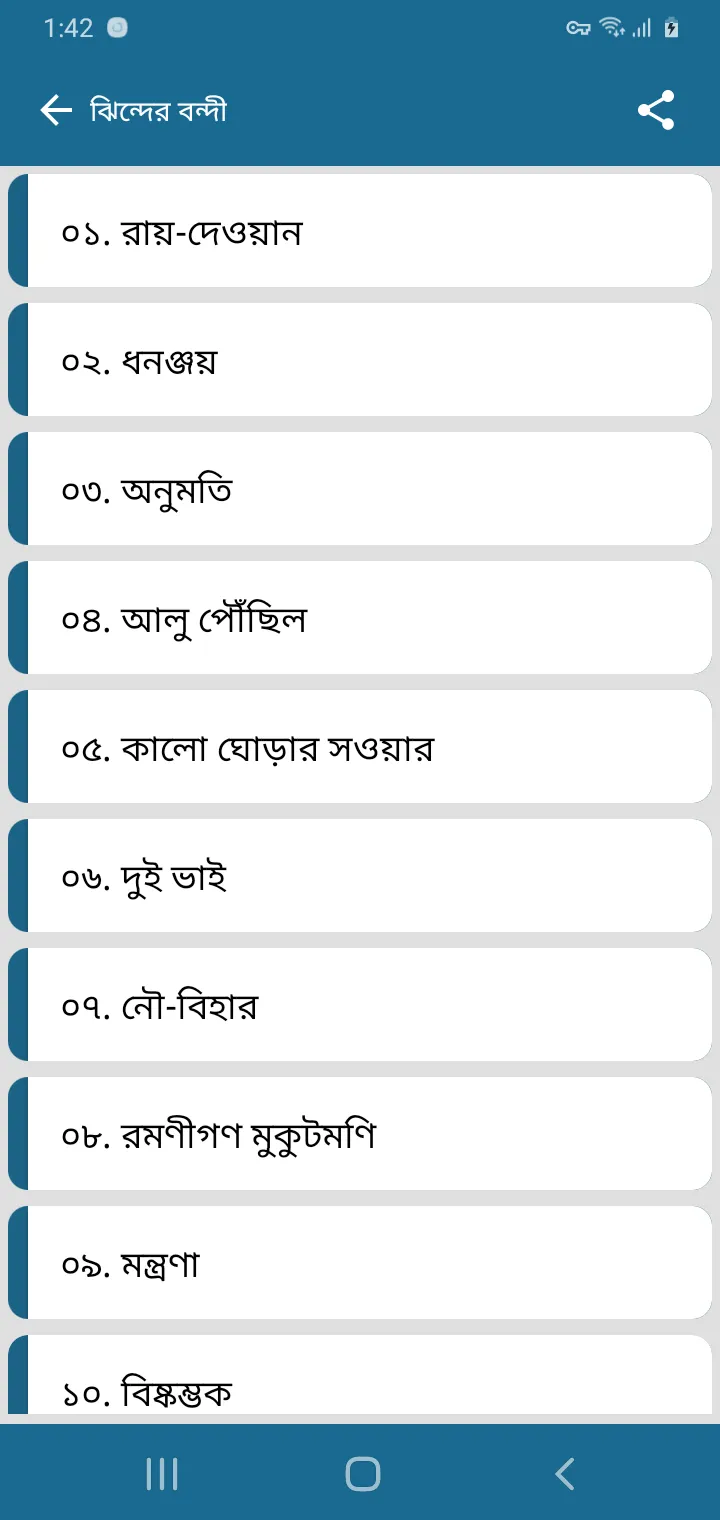 শরদিন্দু বন্দ্যোপাধ্যায় | Indus Appstore | Screenshot