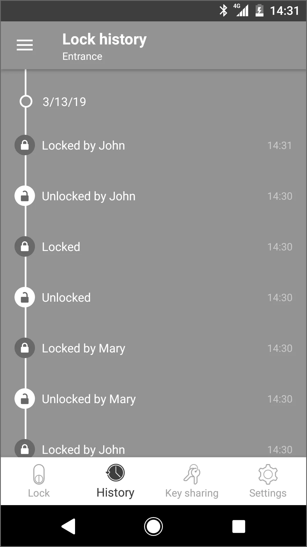 Qrio Lock | Indus Appstore | Screenshot