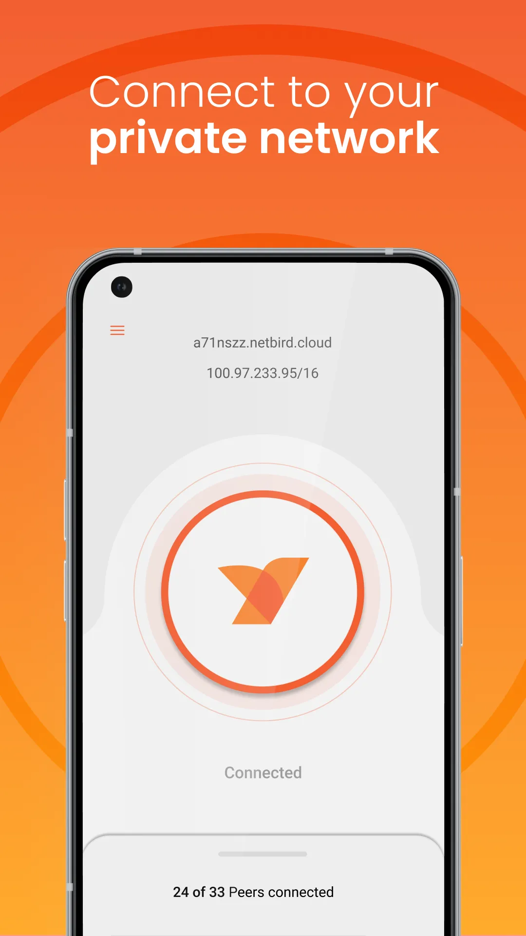 NetBird P2P VPN | Indus Appstore | Screenshot