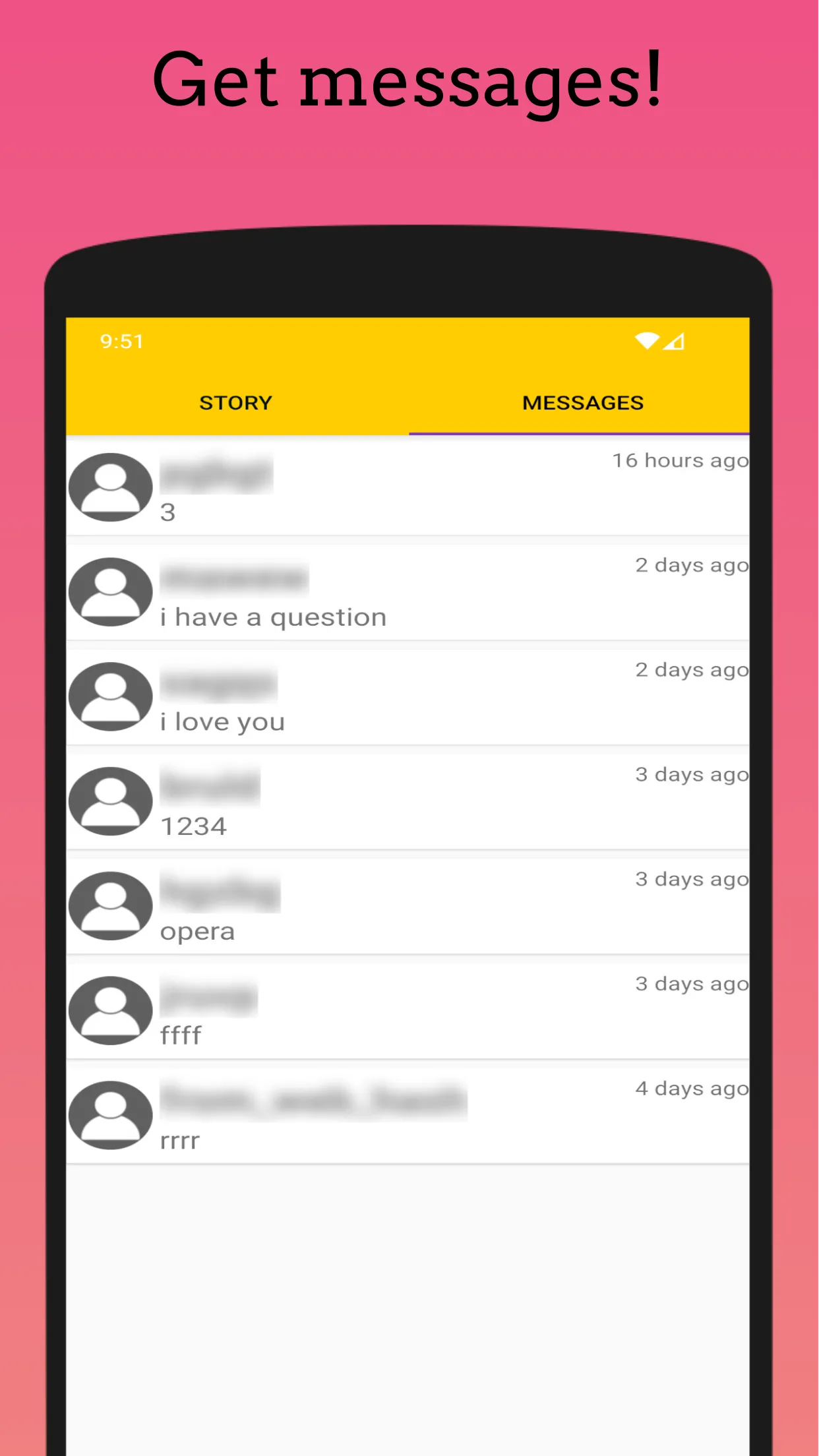 Ask Me Incognito: anonymous QA | Indus Appstore | Screenshot