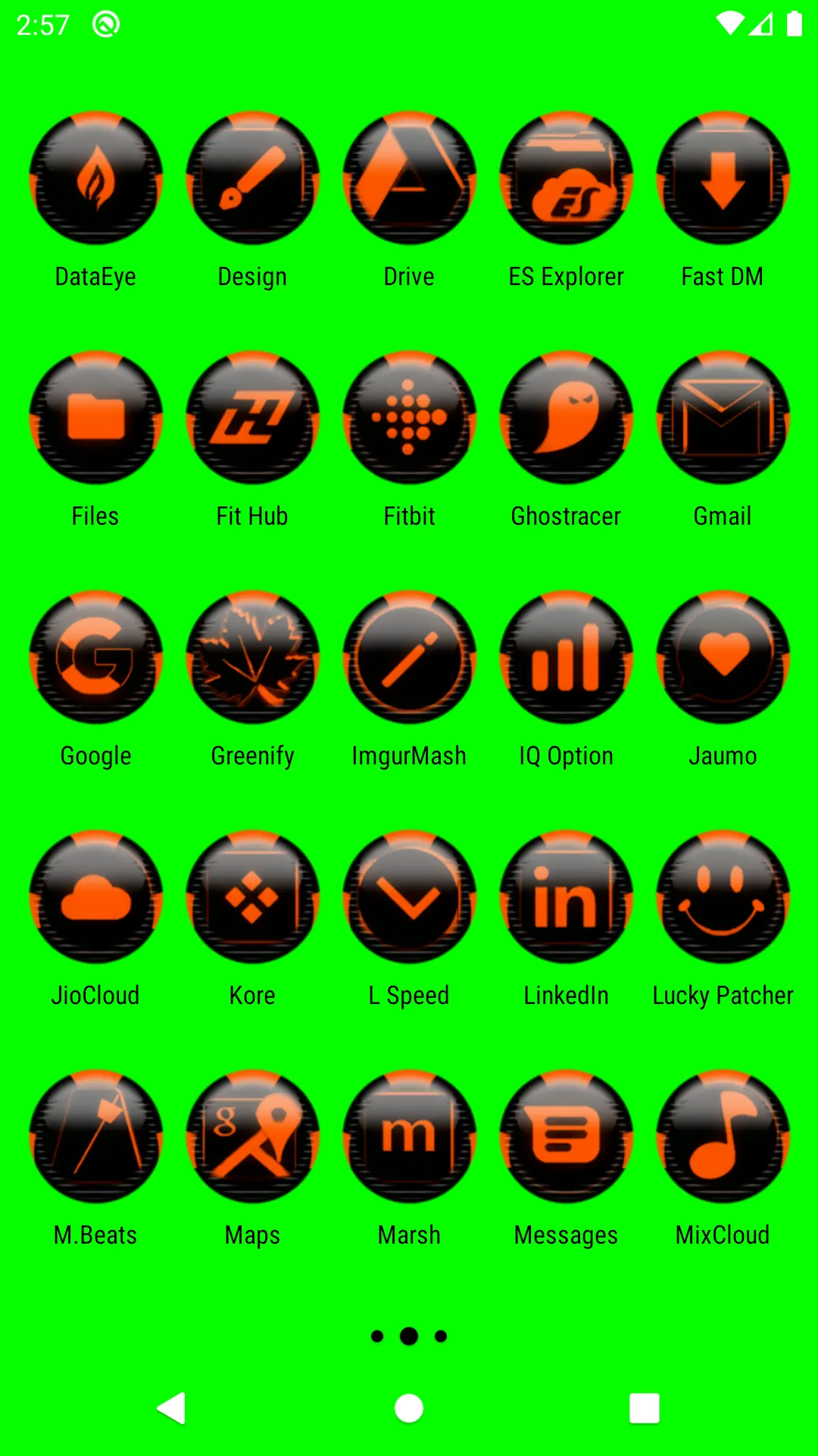 Orange Icon Pack Style 6 | Indus Appstore | Screenshot