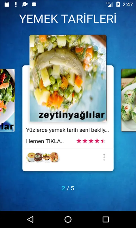 Meze Salata Pilav vb Tarifleri | Indus Appstore | Screenshot