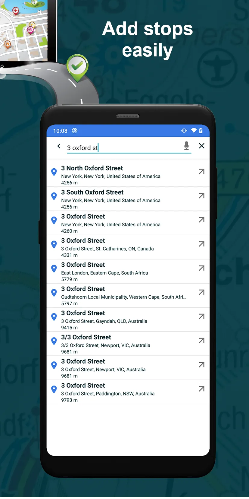 Multi-Stop Route Planner | Indus Appstore | Screenshot