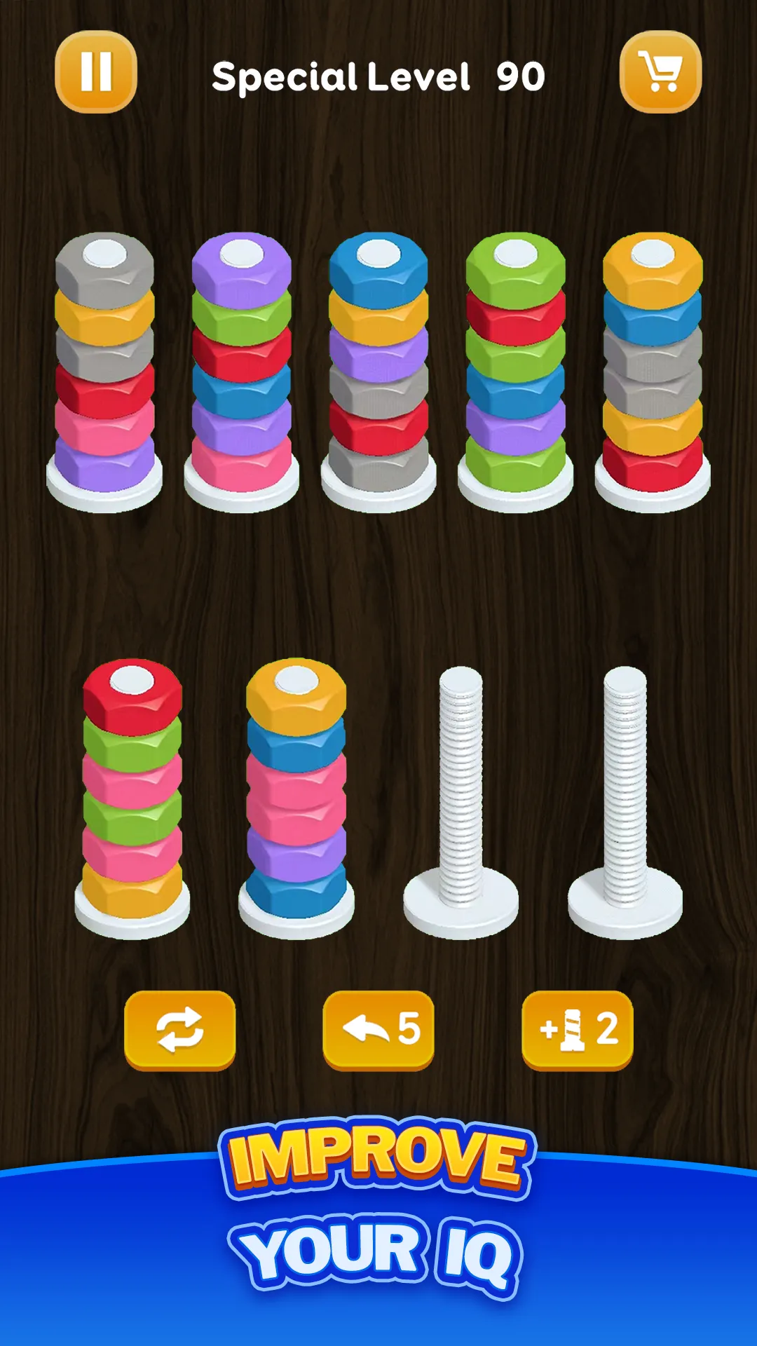 Nut Sort Puzzle - Color Sort | Indus Appstore | Screenshot
