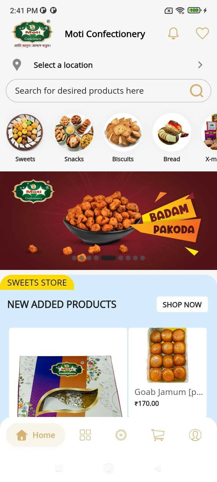 Moti Confectionery | Indus Appstore | Screenshot