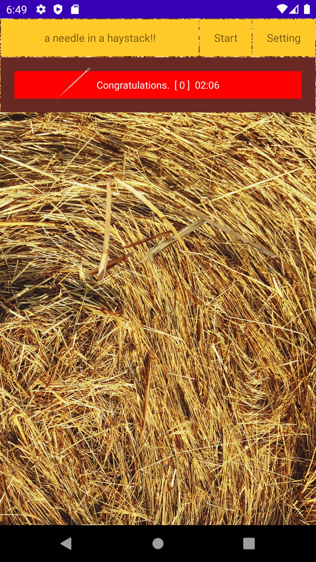 a needle in a haystack | Indus Appstore | Screenshot