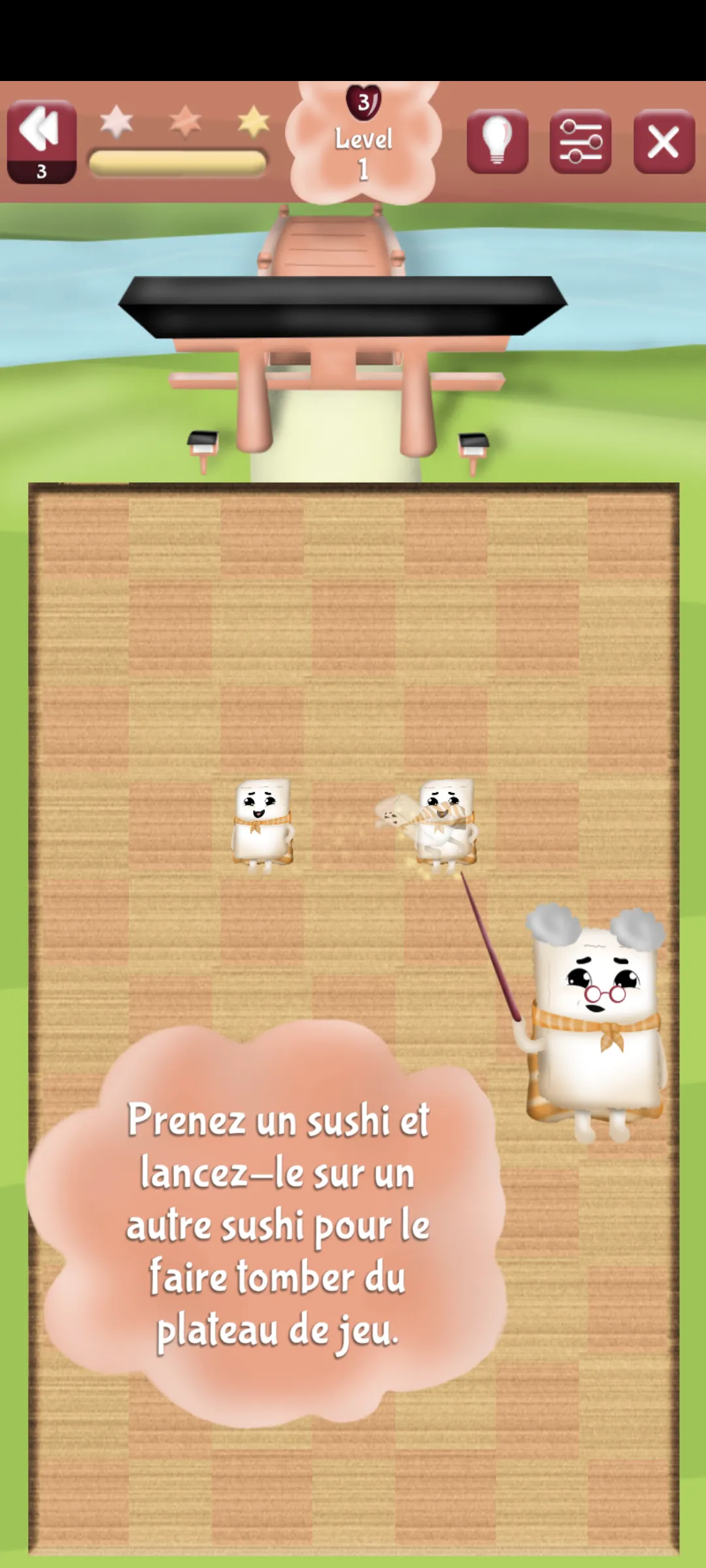 Puzzle game: The last sushi! | Indus Appstore | Screenshot