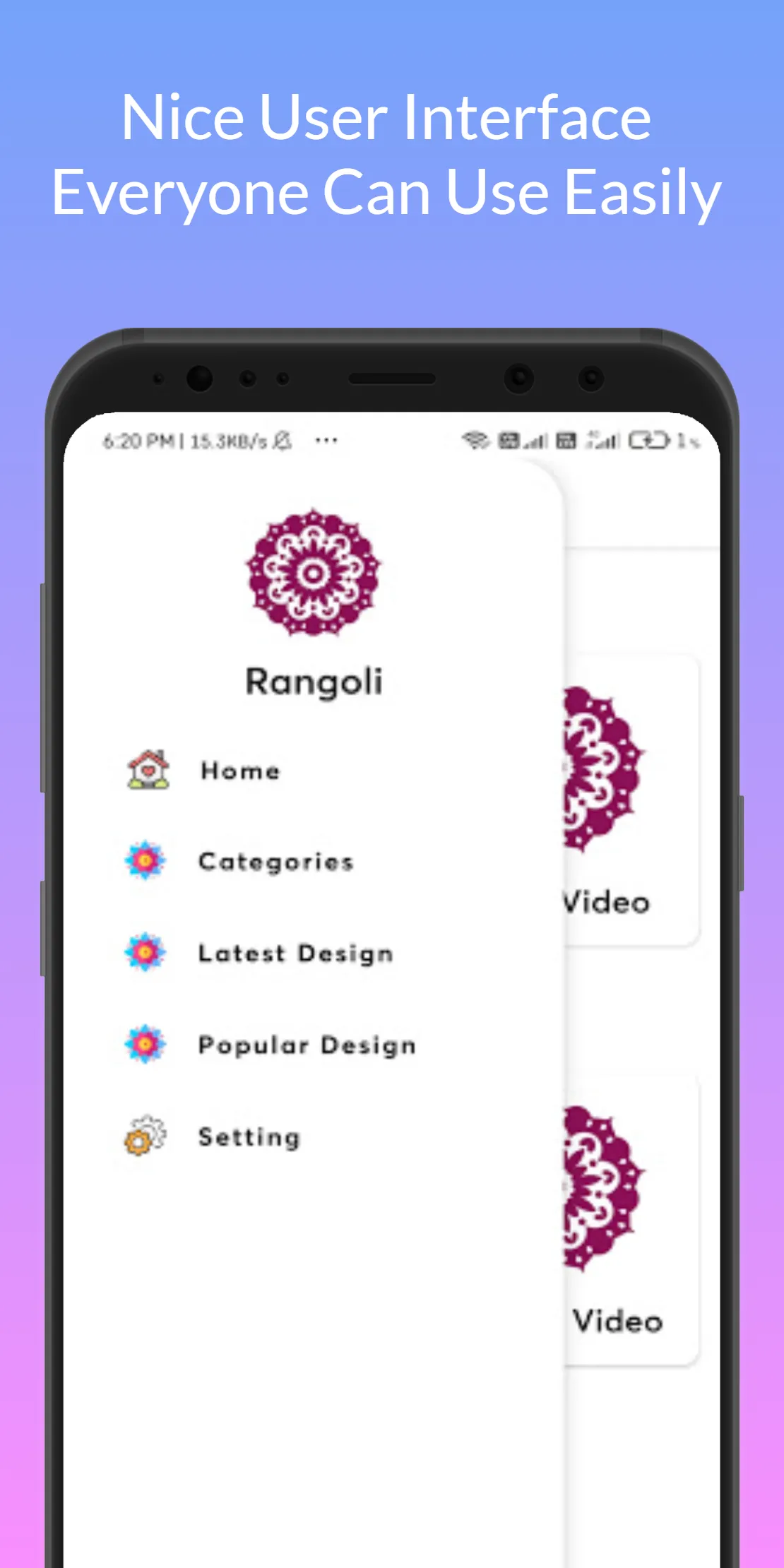 Rangoli - Latest Design with V | Indus Appstore | Screenshot