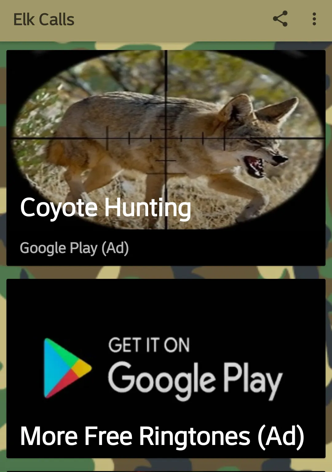 Elk Hunting Calls | Indus Appstore | Screenshot