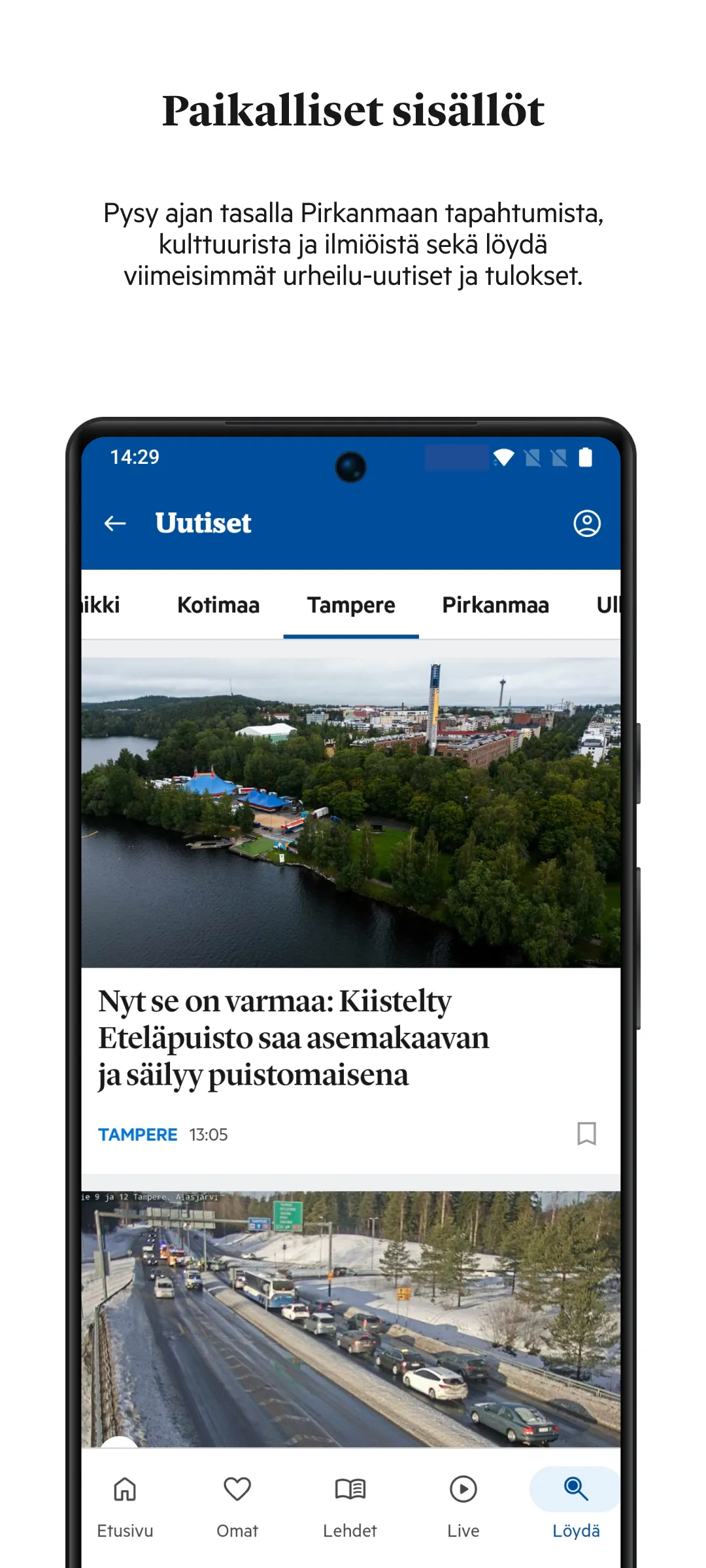 Aamulehti | Indus Appstore | Screenshot