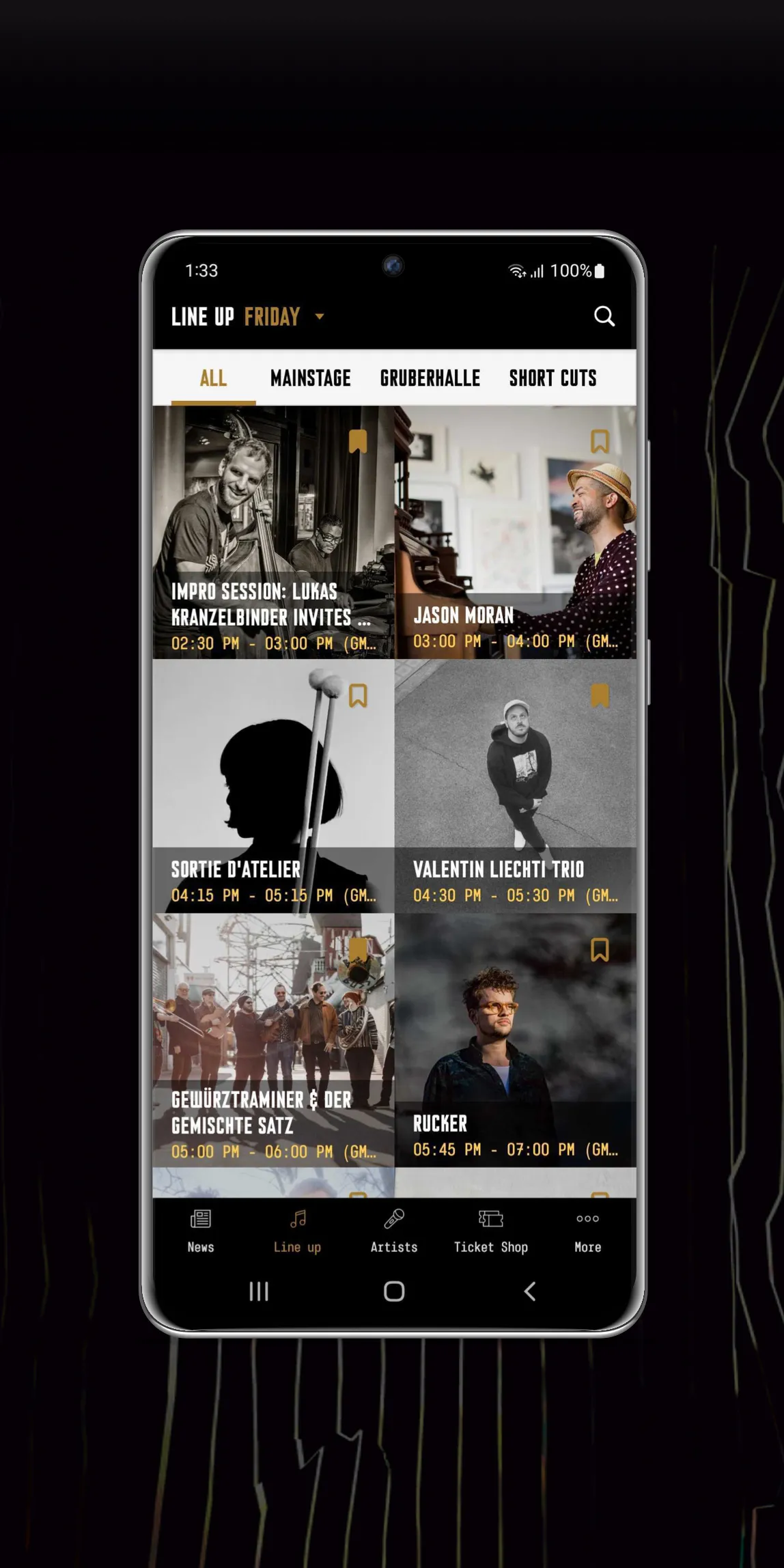 Jazzfestival Saalfelden | Indus Appstore | Screenshot