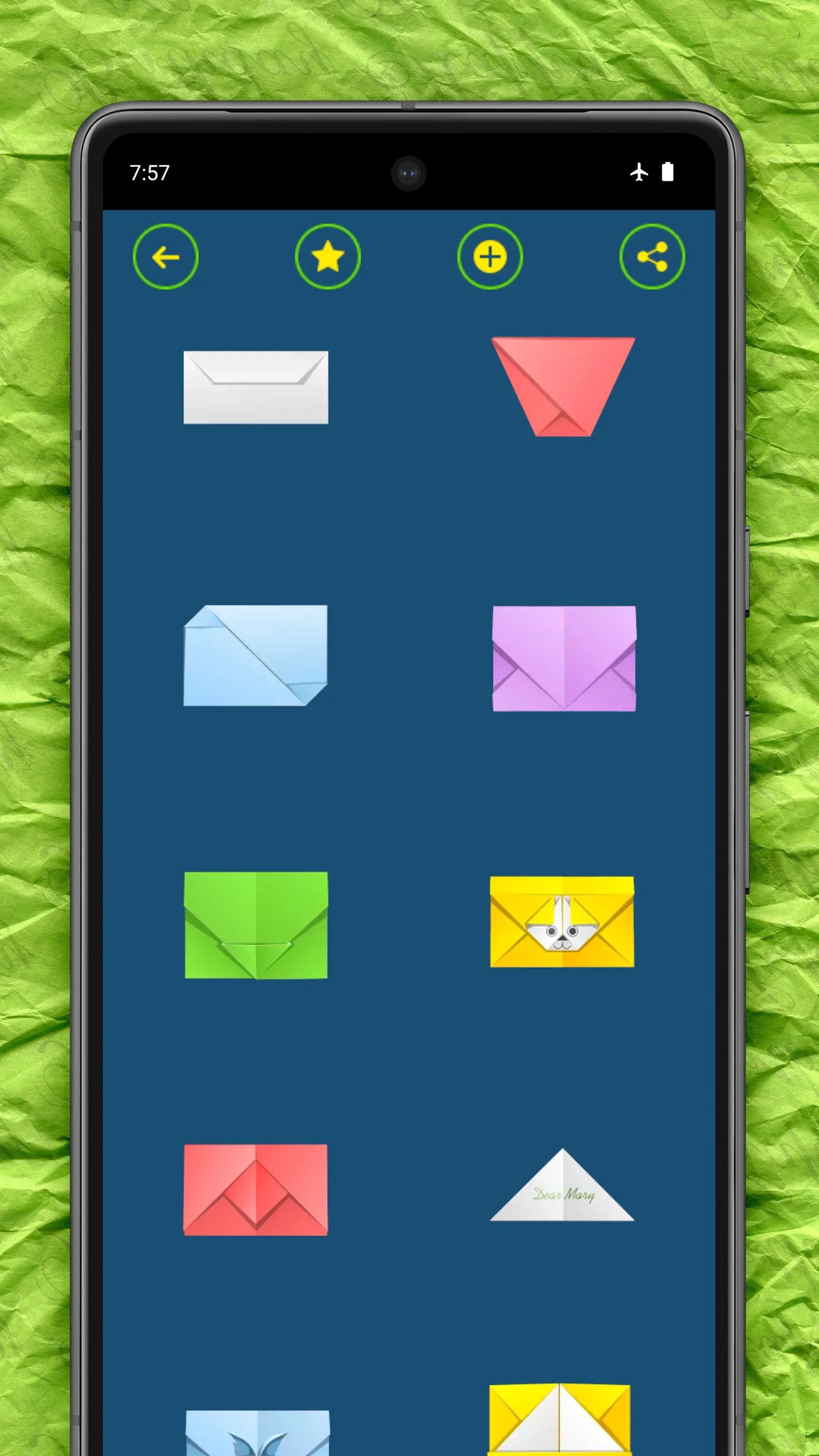 Origami Envelopes For Events | Indus Appstore | Screenshot