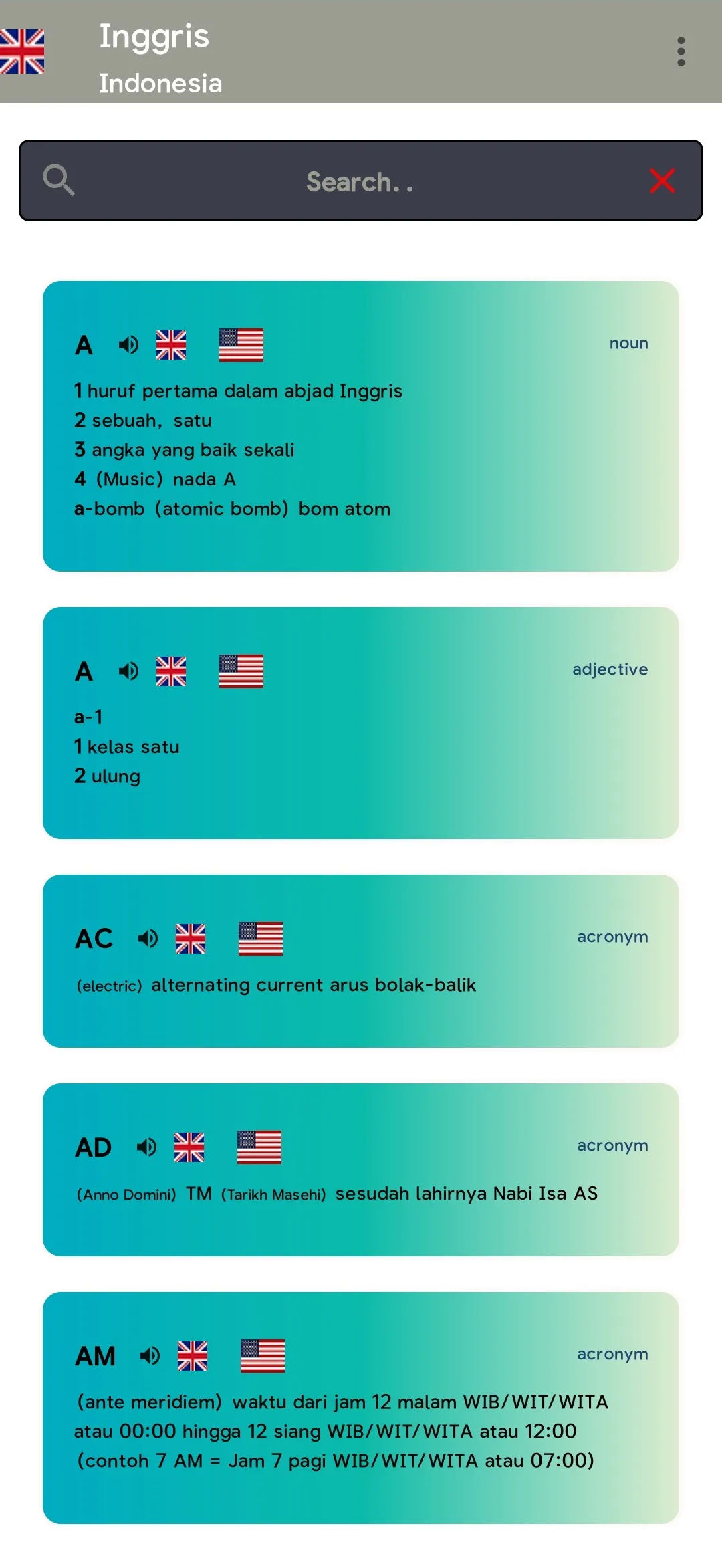 Memorize Fast English-Bahasa | Indus Appstore | Screenshot