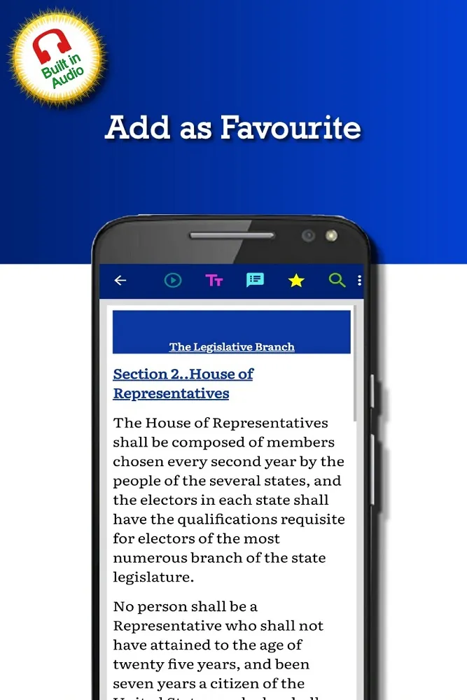 United States Constitution | Indus Appstore | Screenshot