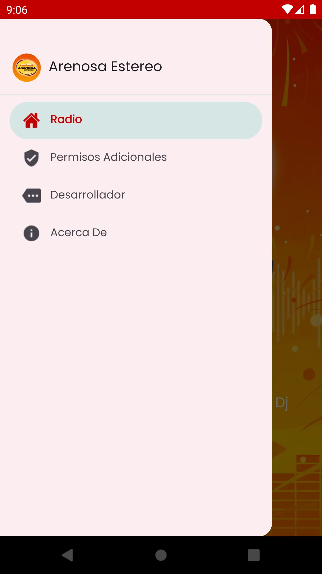 Arenosa Estereo | Indus Appstore | Screenshot