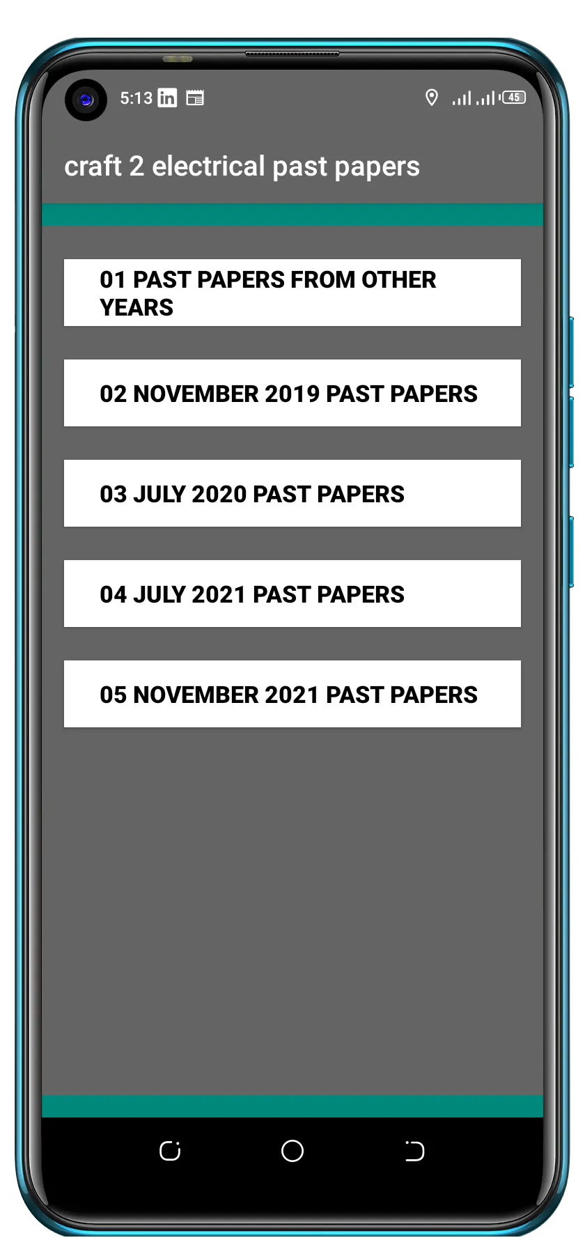 Craft 2 Electrical Past Papers | Indus Appstore | Screenshot