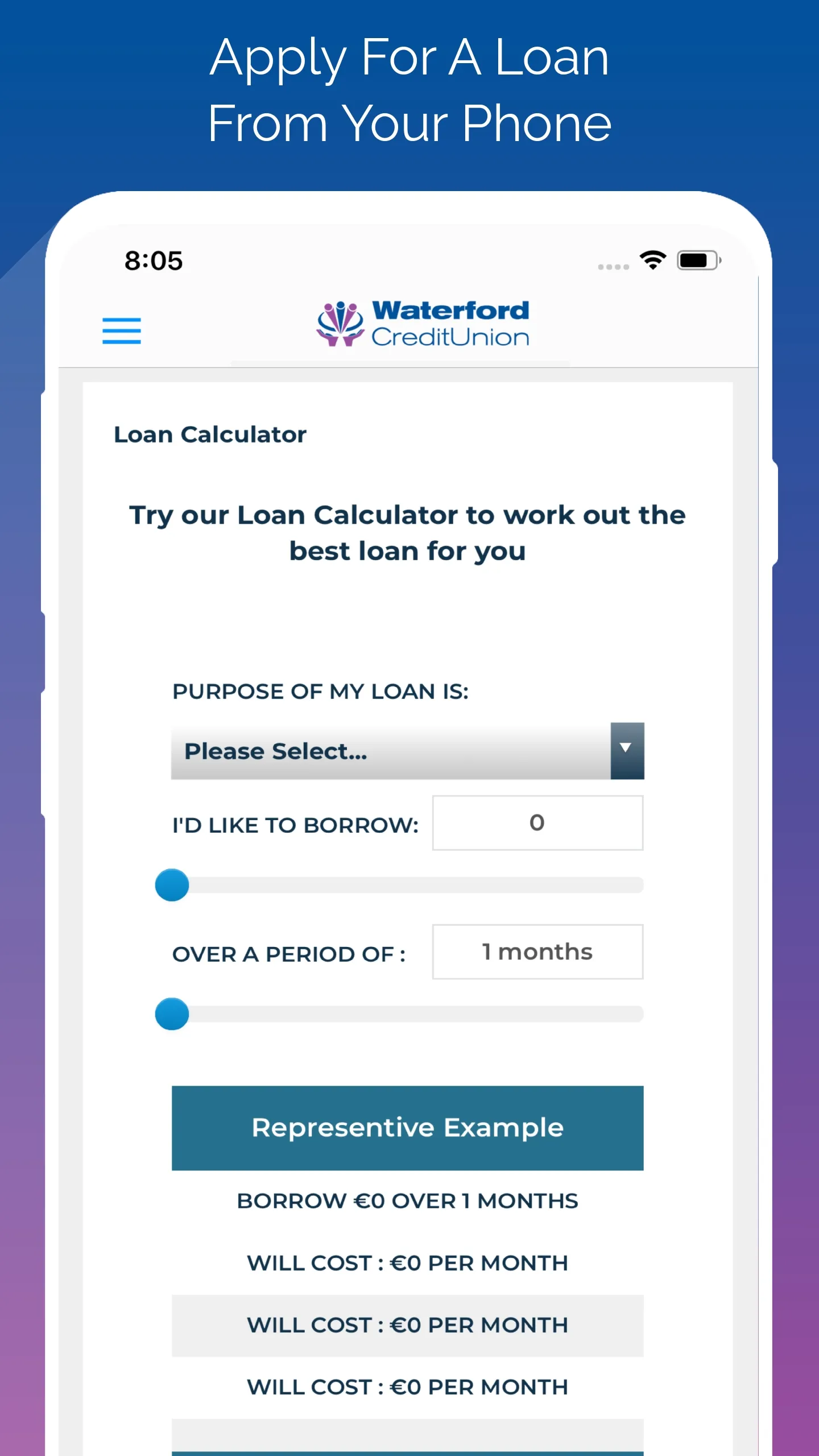 Waterford Credit Union | Indus Appstore | Screenshot