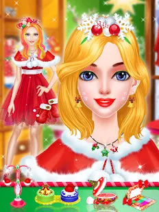 Christmas Makeup Salon Games For Girls | Indus Appstore | Screenshot