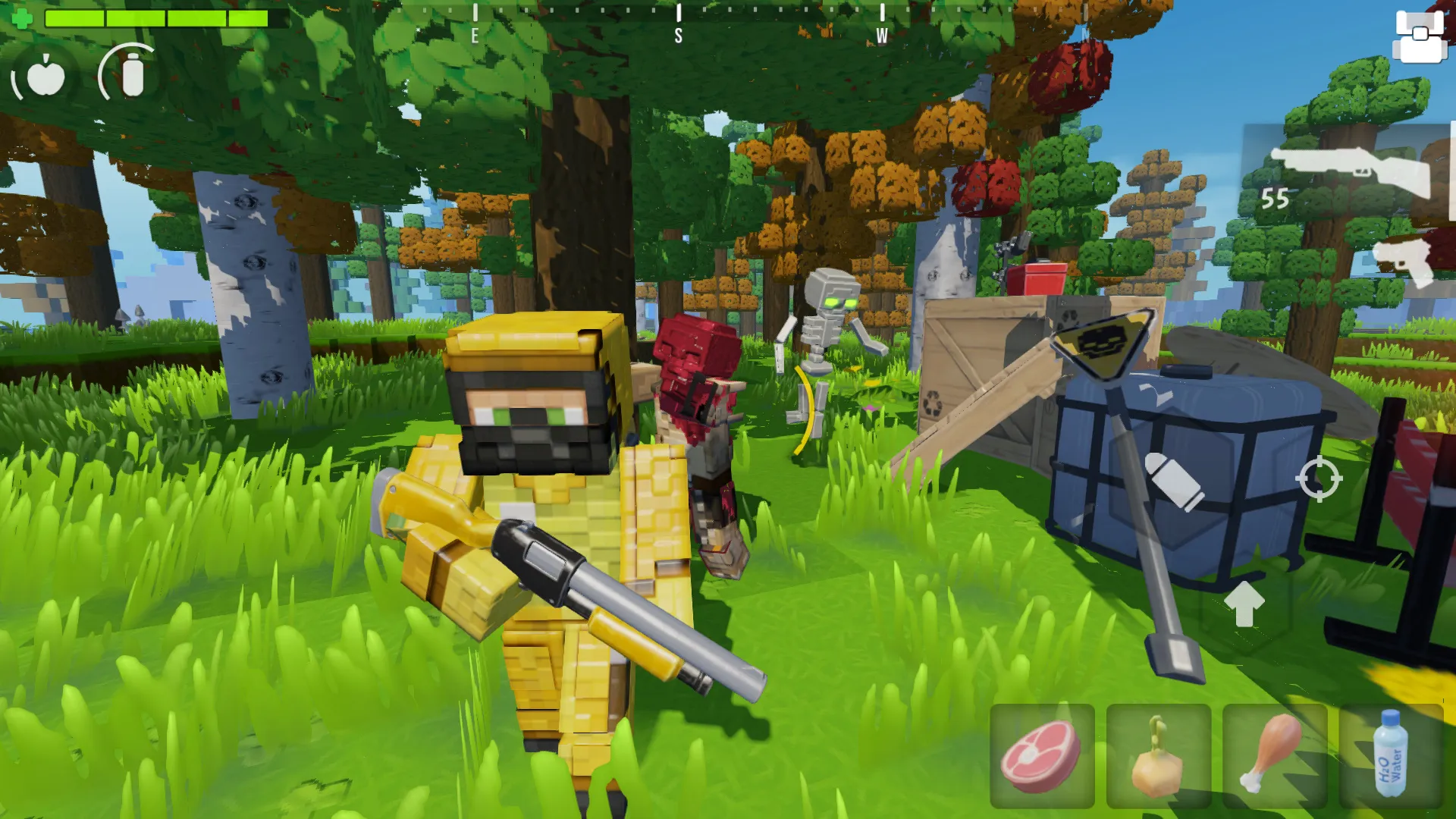 Huntercraft: Zombie Survival | Indus Appstore | Screenshot