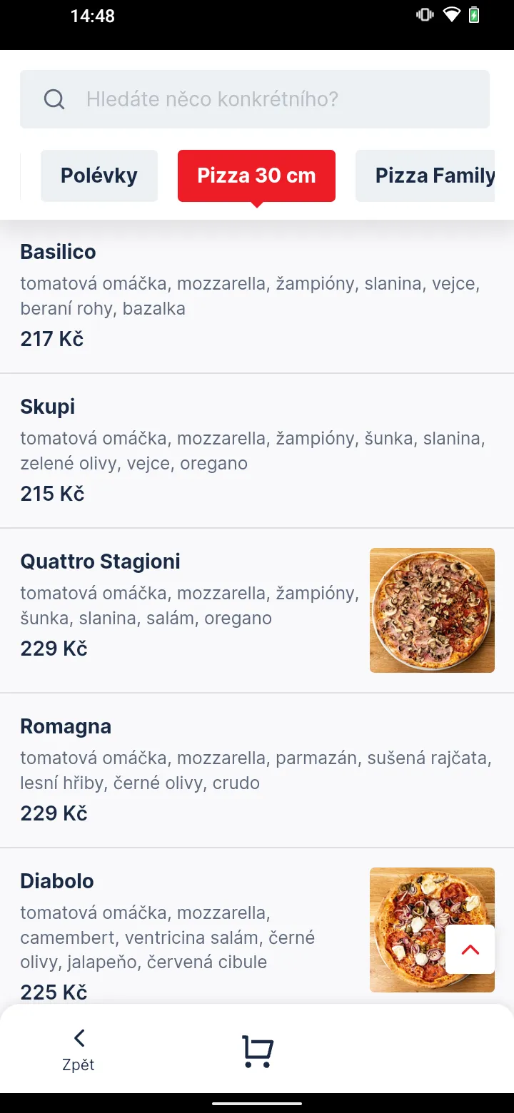 Pizza West Praha | Indus Appstore | Screenshot