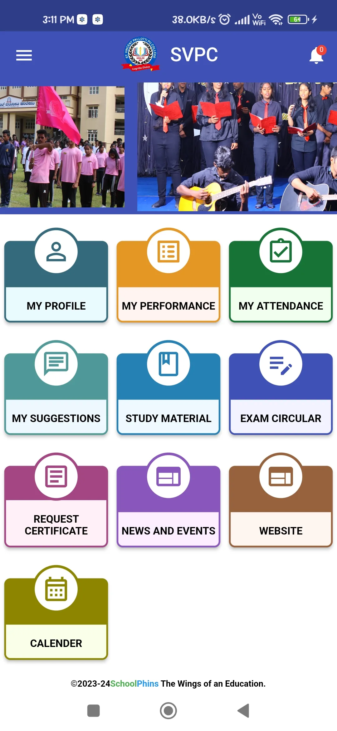 ST.VINCENT PALLOTTI PU COLLEGE | Indus Appstore | Screenshot