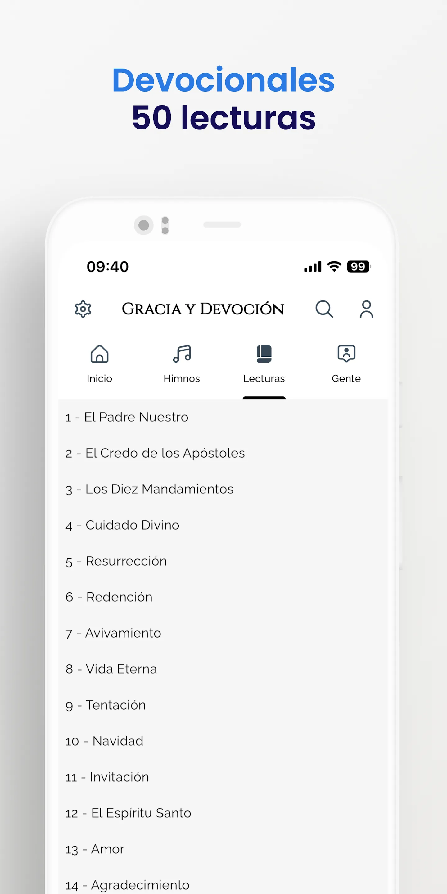 Himnario Gracia y Devoción | Indus Appstore | Screenshot