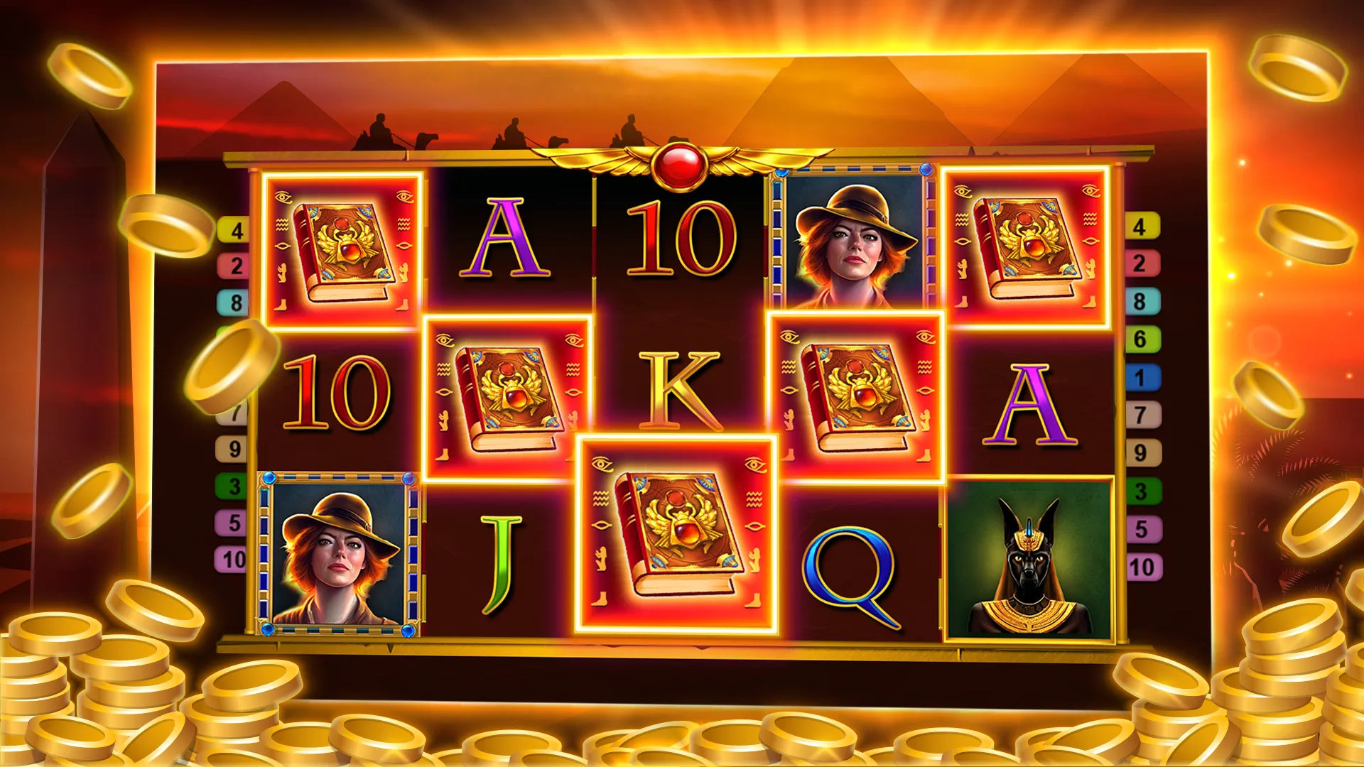 Slots 7777 -Slot Machine 77777 | Indus Appstore | Screenshot