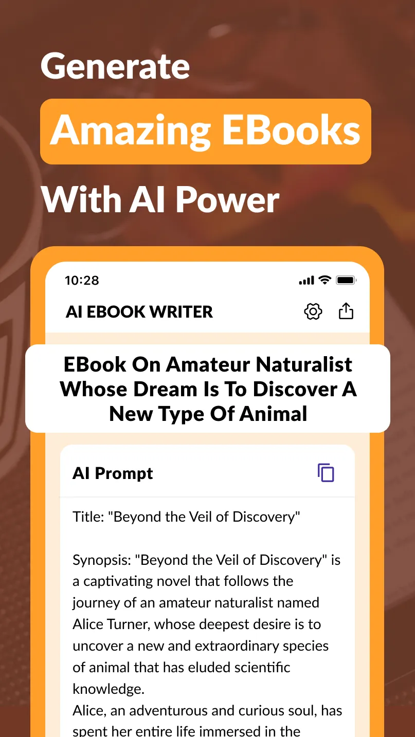 AI Ebook Writer - Write a Book | Indus Appstore | Screenshot