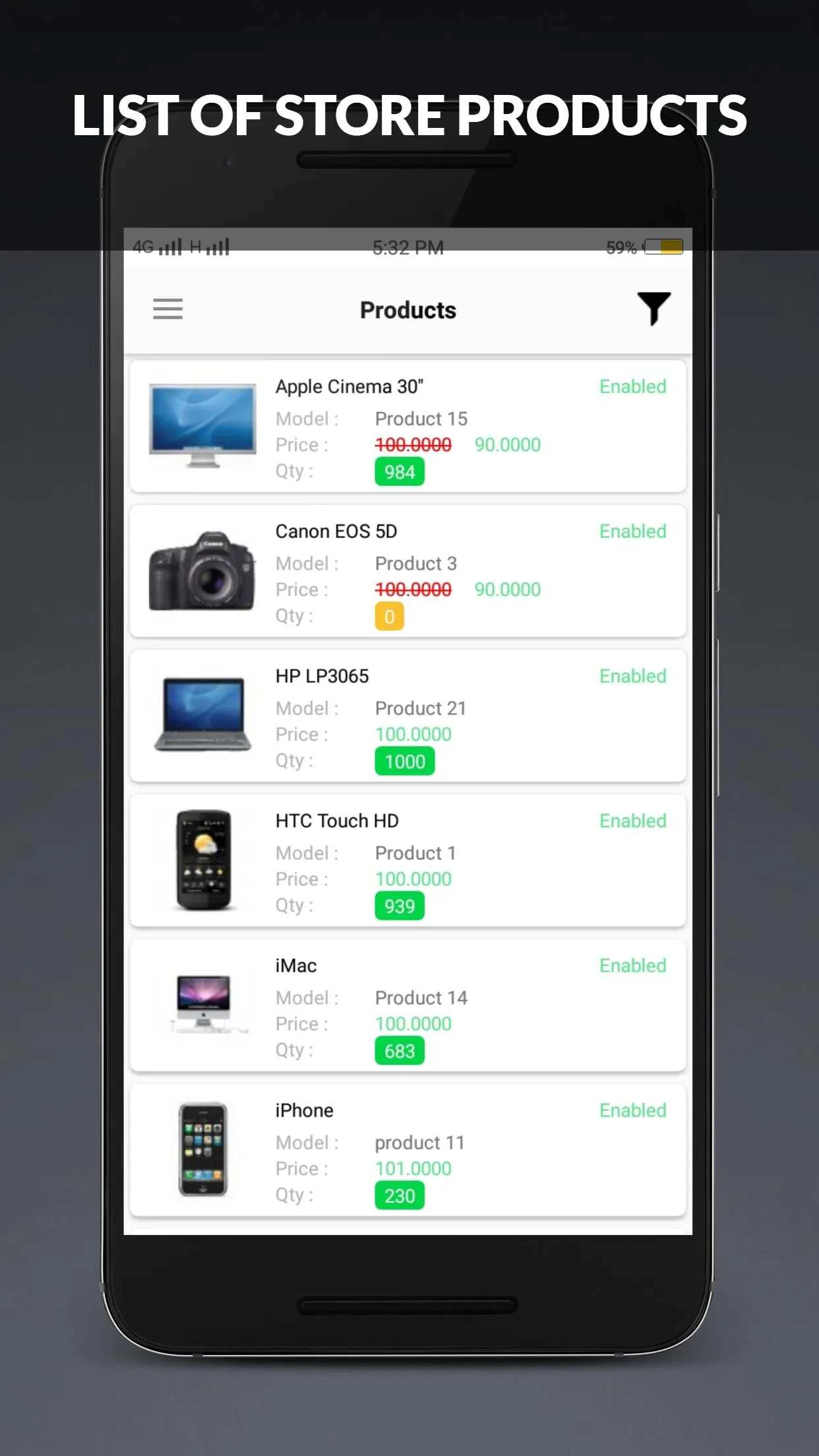 Opencart Admin Mobile App. | Indus Appstore | Screenshot