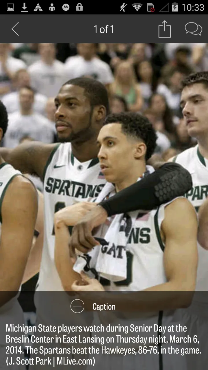 MLive.com: MSU Basketball News | Indus Appstore | Screenshot