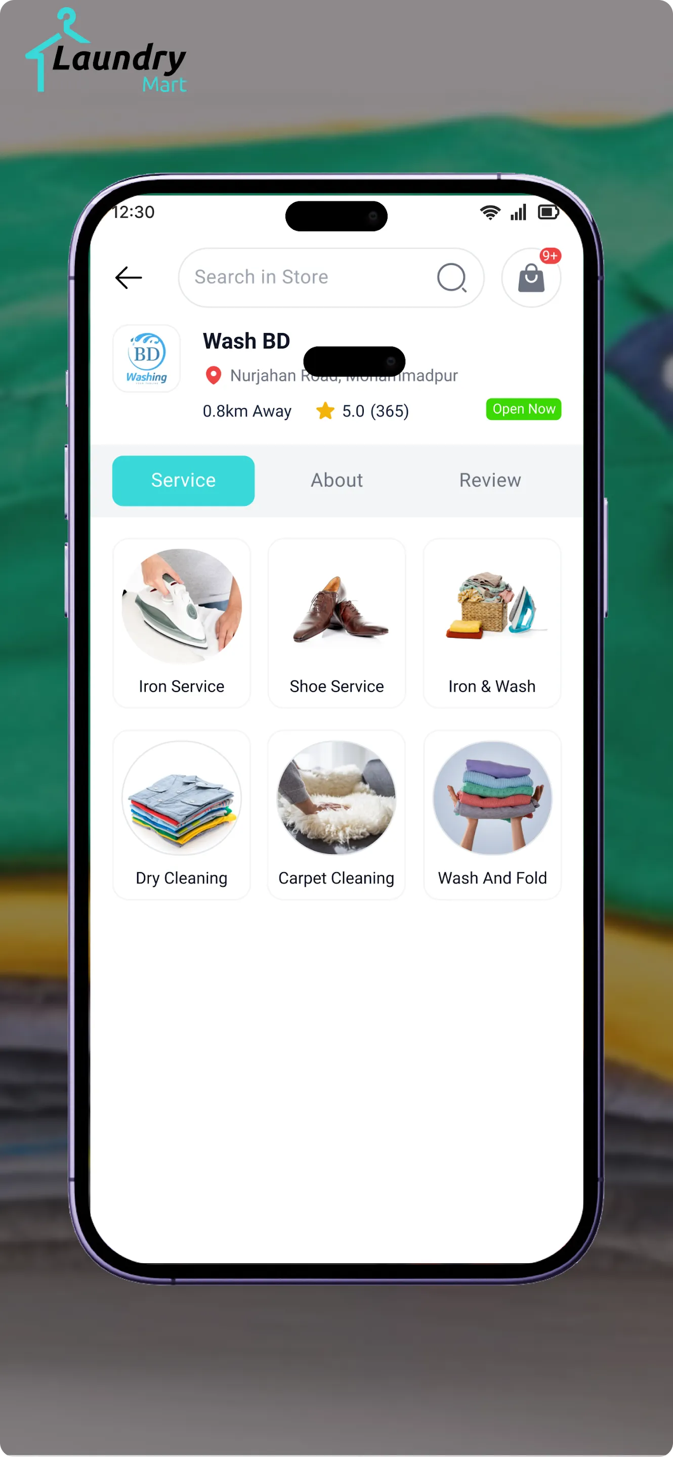 LaundryMart | Indus Appstore | Screenshot