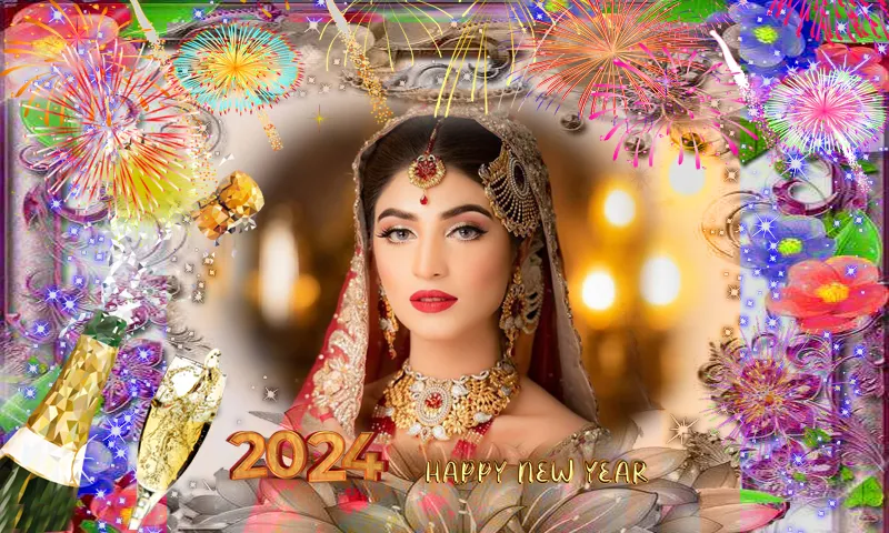 New year photo frame 2024 | Indus Appstore | Screenshot