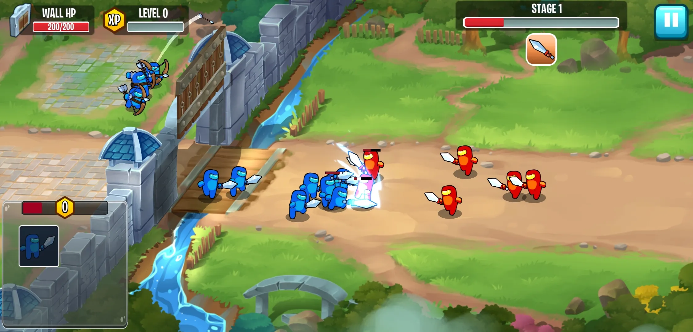 Warriors Defend: Castle Defend | Indus Appstore | Screenshot