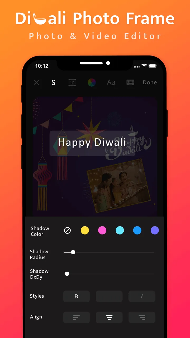 Diwali Photos Frames- Diwali V | Indus Appstore | Screenshot