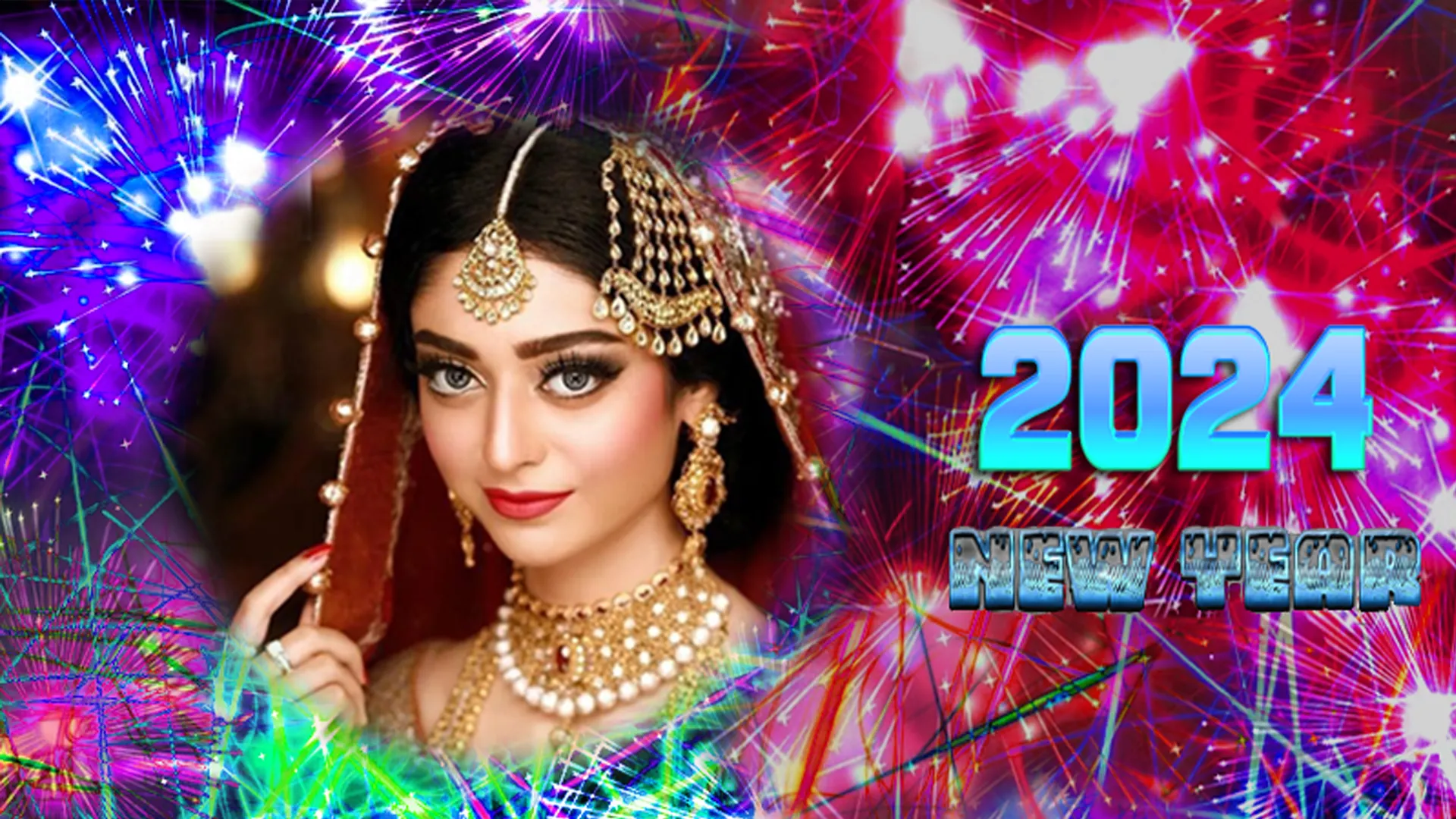 New year photo frame 2024 | Indus Appstore | Screenshot