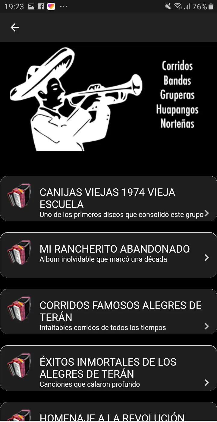 Ranchera de todos los tiempos | Indus Appstore | Screenshot