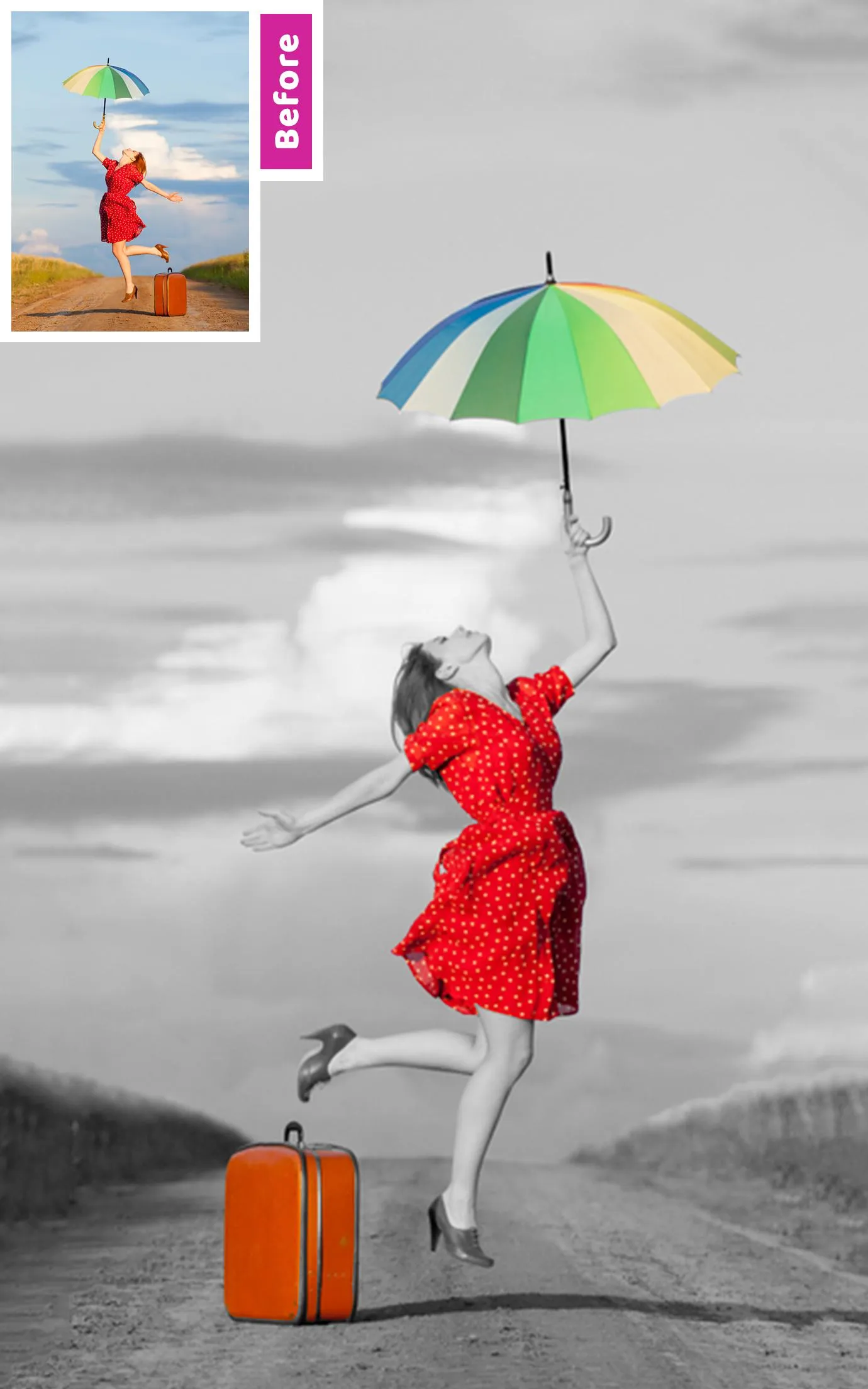 Color Splash Effect Photo Edit | Indus Appstore | Screenshot