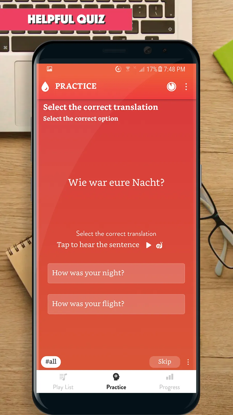 German Sentence Master 2 | Indus Appstore | Screenshot