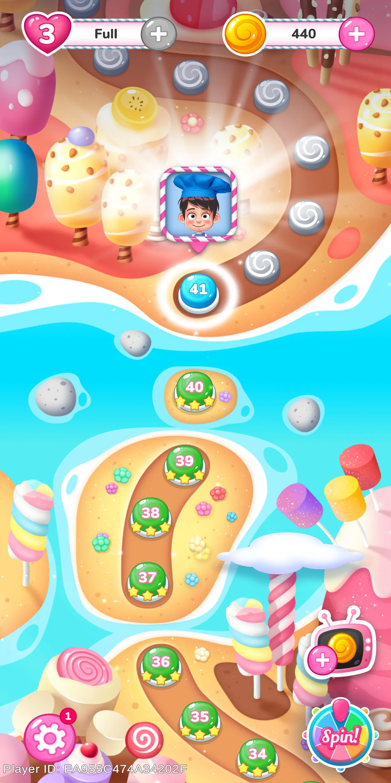 Sweet Chef Match 3 Game | Indus Appstore | Screenshot