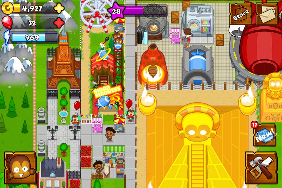 Bloons Monkey City | Indus Appstore | Screenshot