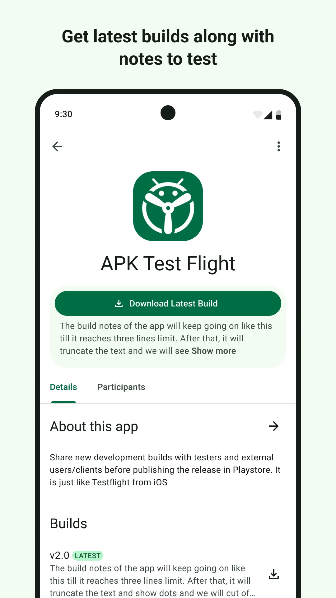 APKFlight - Android TestFlight | Indus Appstore | Screenshot