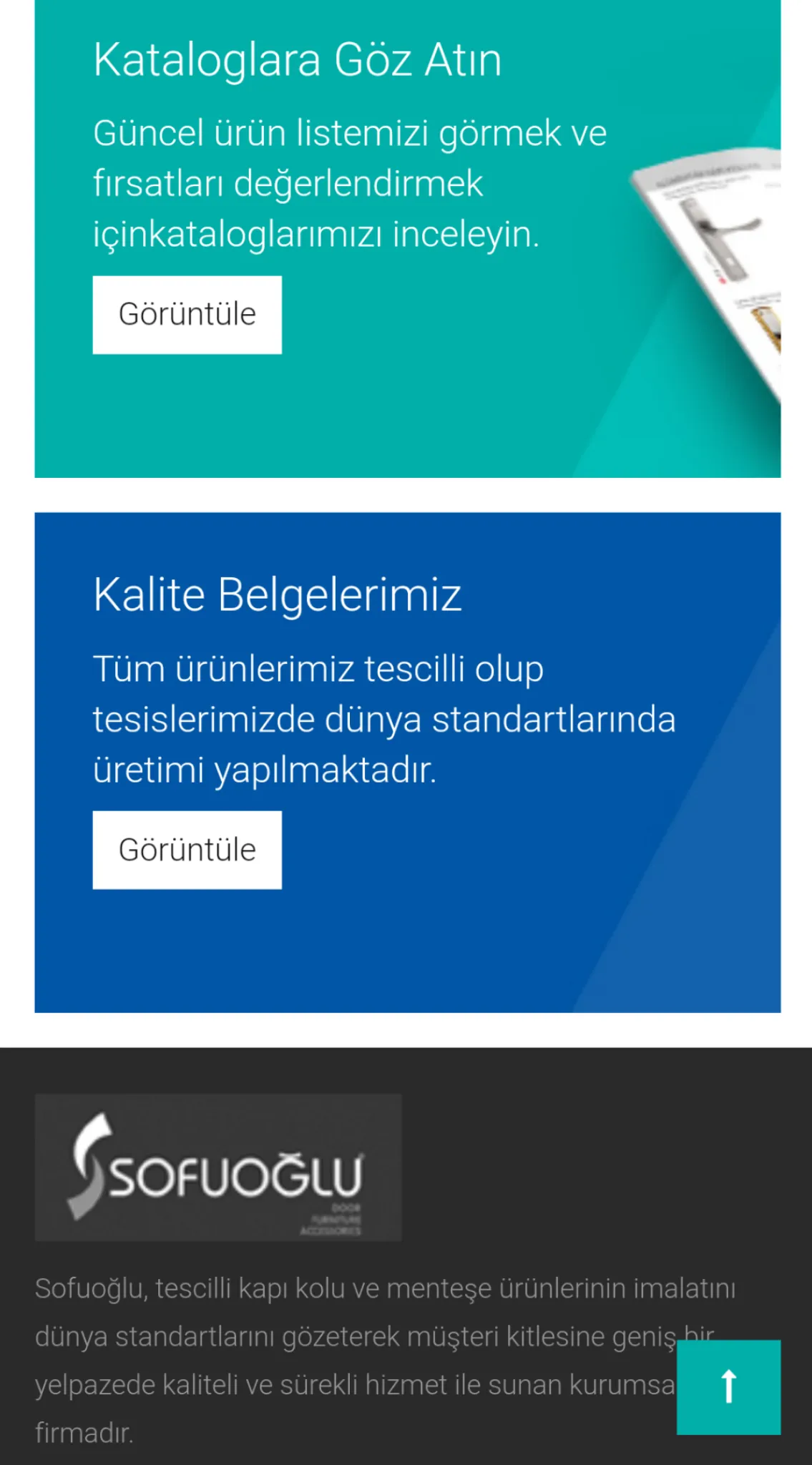 Sofuoğlu Metal Kapı kolu Mente | Indus Appstore | Screenshot