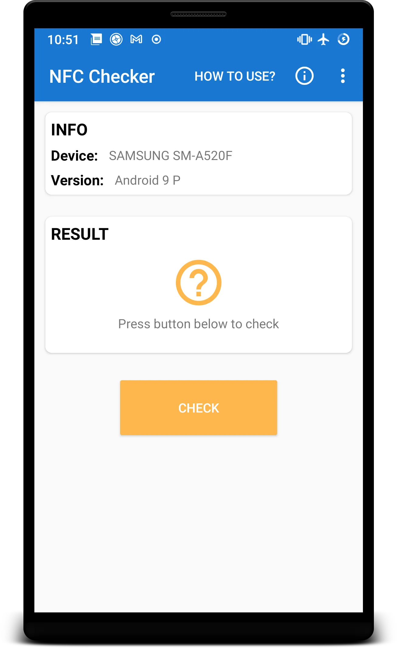 NFC Checker - Check NFC | Indus Appstore | Screenshot