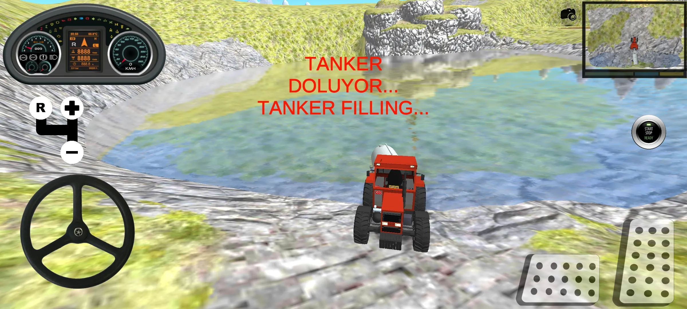 Tractor Water Transport Sim | Indus Appstore | Screenshot